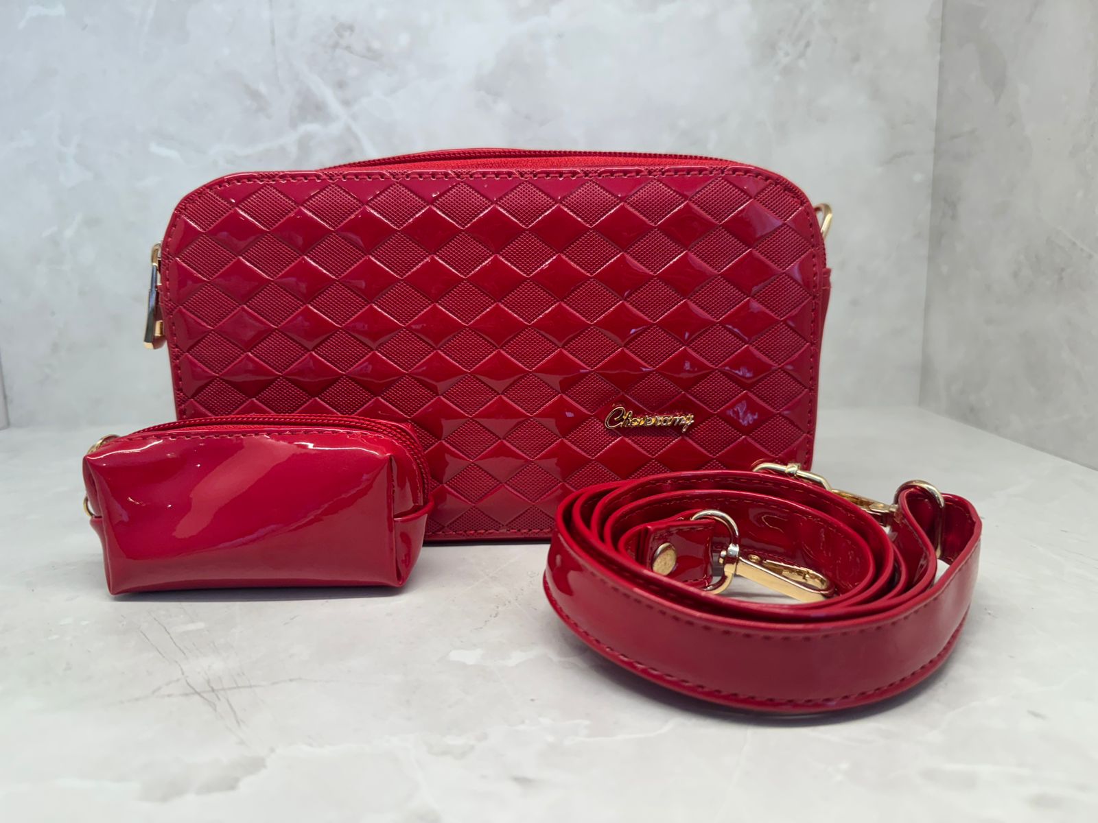 Bolso Crossbody Rojo